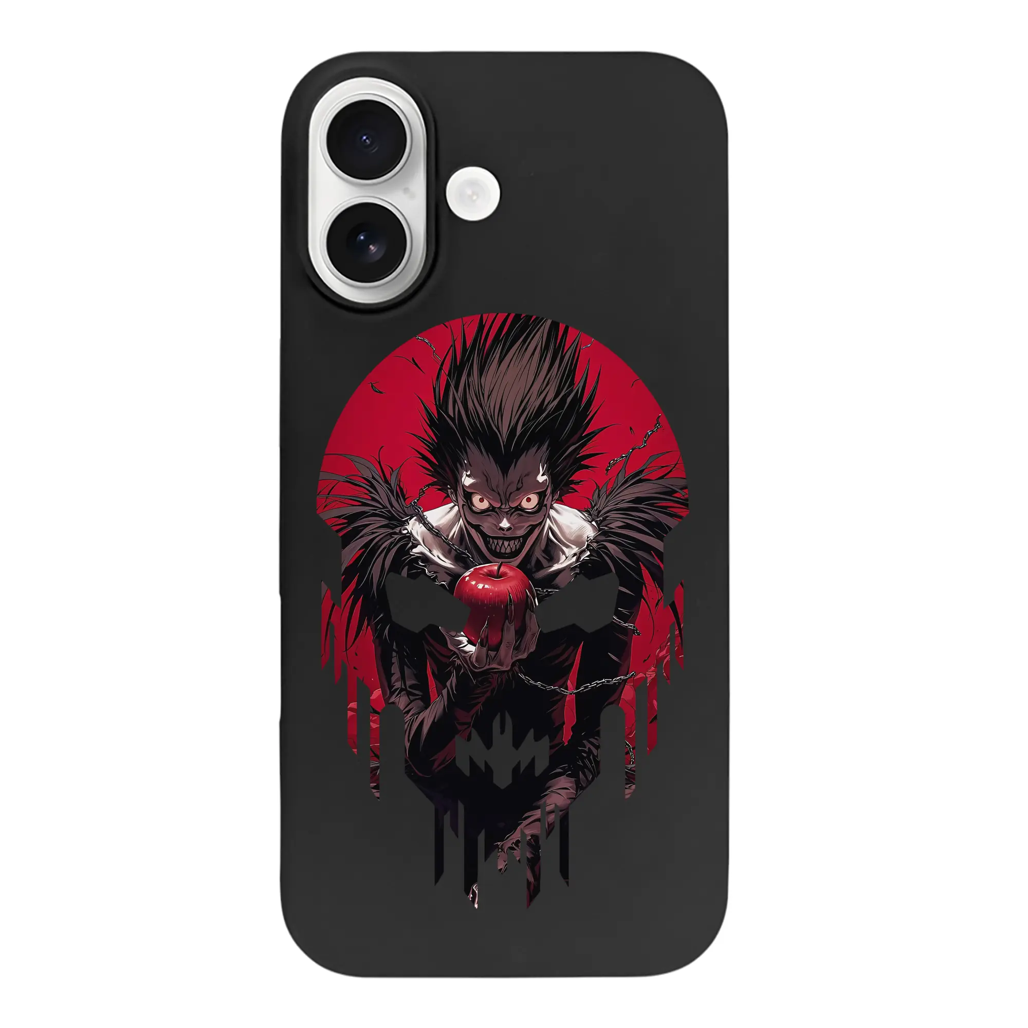 デスノート グッズ,リューク - iPhone 17 シリーズ シリコンケース 薄型 耐衝撃 指紋防止 ソフトタッチカバー 精密フィット 傷防止 保護ケース iPhone 17/17 Air/17 Pro/17 Pro Max 対応